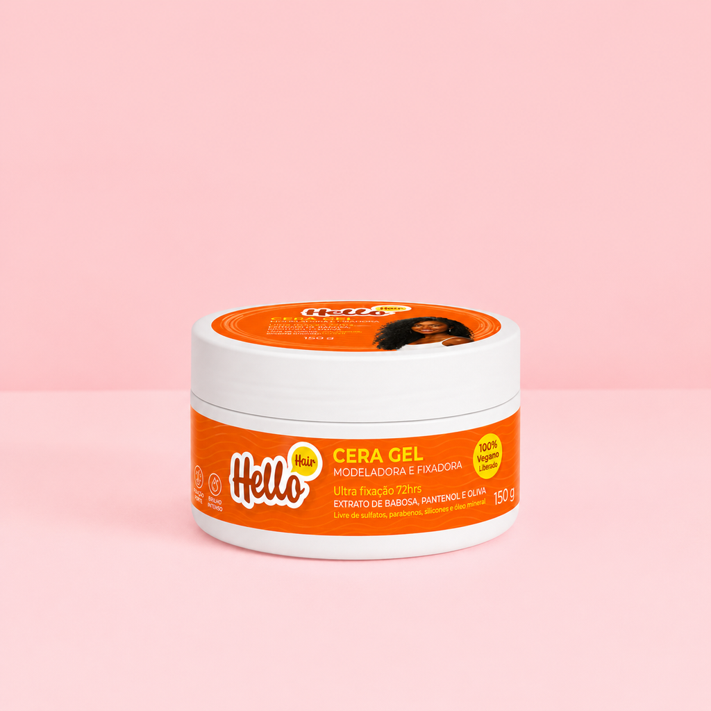 Cera Gel Modeladora e Fixadora