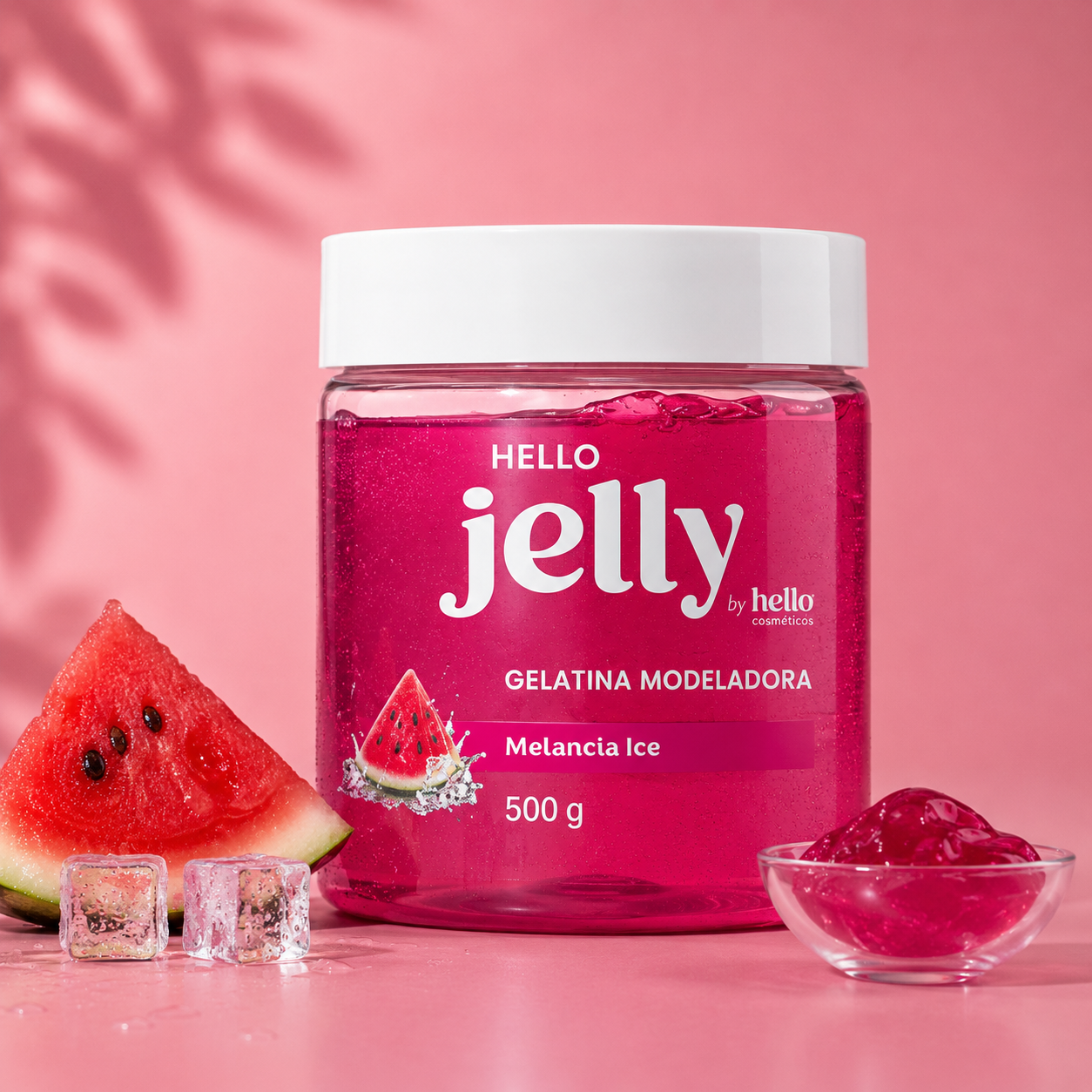 Gelatina Modeladora Jelly - Melancia Ice