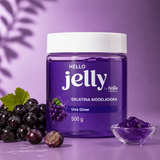 Gelatina Modeladora Jelly - Uva Glow