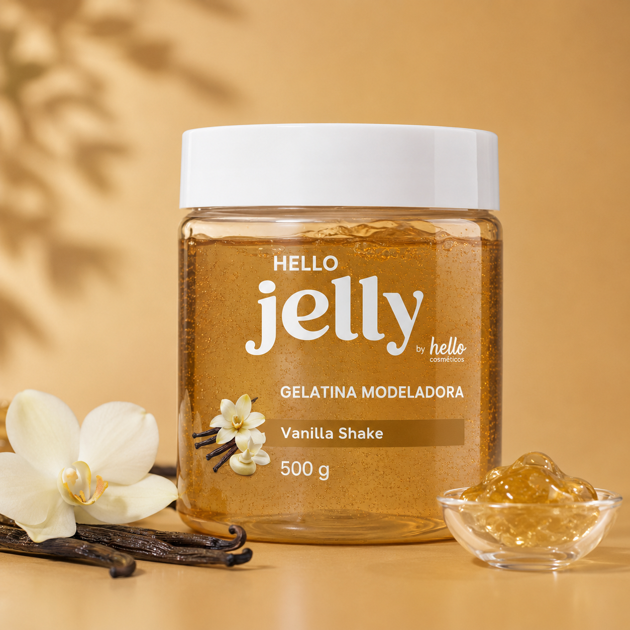 Gelatina Modeladora Jelly - Vanilla Shake