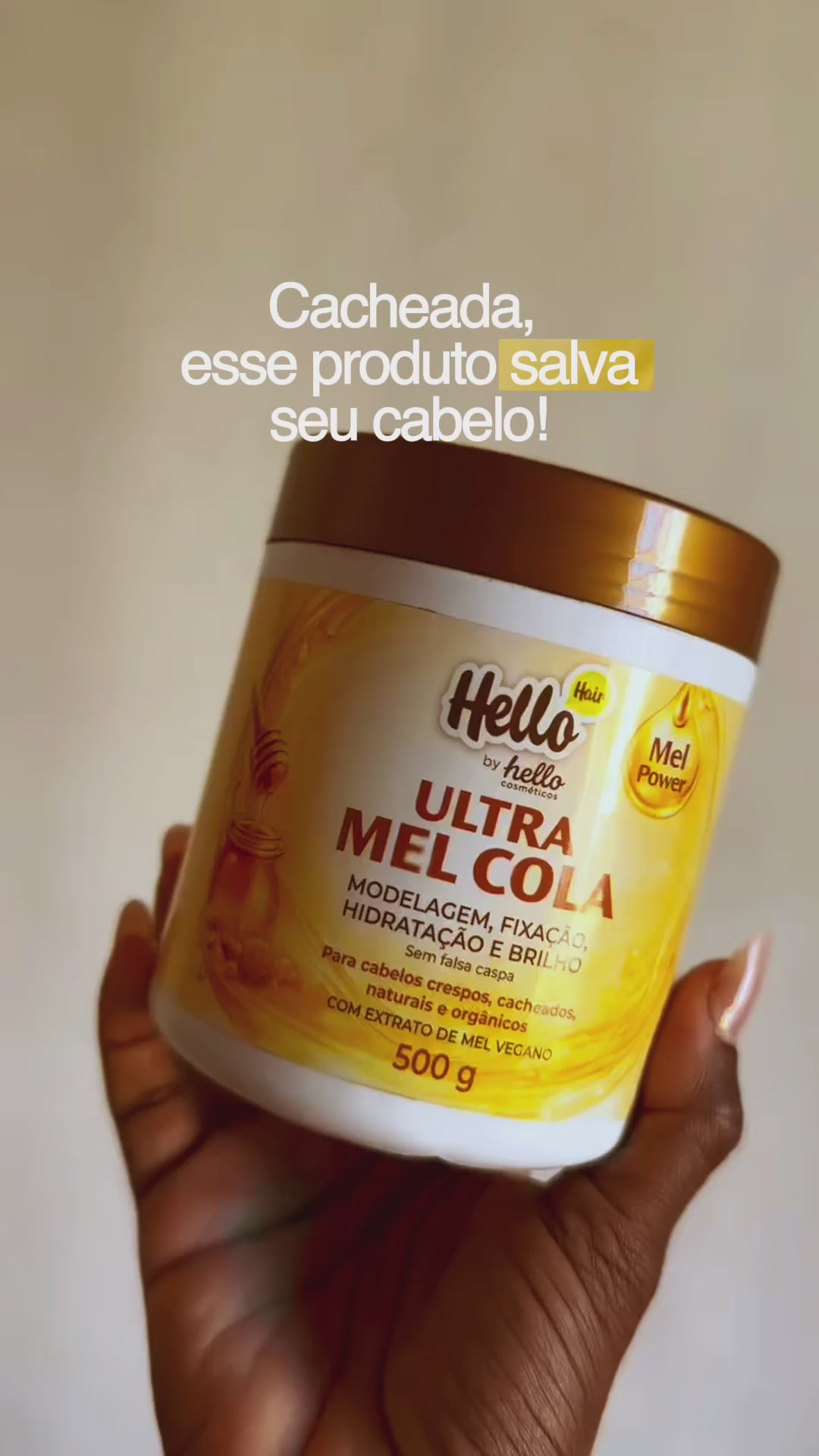 PROMOÇÃO 3 Mel Cola Ultra de 500g - TOTAL  1,500 kg + FRETE GRATIS!